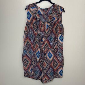 Atmosphere Boho Aztec Romper Womens Size 20